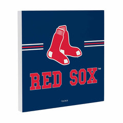 Boston Red Sox Wood Wall Sign, 12x12, MLB, Home