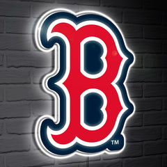 Boston Red Sox LED Wall Decor, Glazelite, Logo, MLB, Home