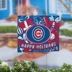 Chicago Cubs Yard Sign, Holiday, MLB, Home