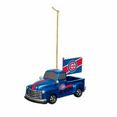 Chicago Cubs Rally Truck Ornament, Set of 2, MLB, Home
