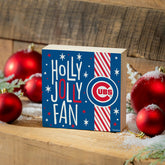 Chicago Cubs Block, Holiday, 6x6, MLB, Home