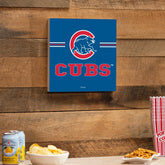 Chicago Cubs Wood Wall Sign, 12x12, MLB, Home