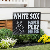 Chicago White Sox Coroplast Yard Sign "Fans Play Here", MLB, Home