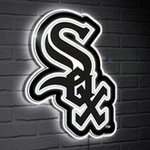 Chicago White Sox LED Wall Decor, Glazelite, Logo, MLB, Home