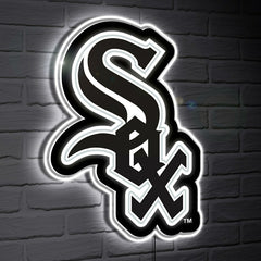 Chicago White Sox LED Wall Decor, Glazelite, Logo, MLB, Home