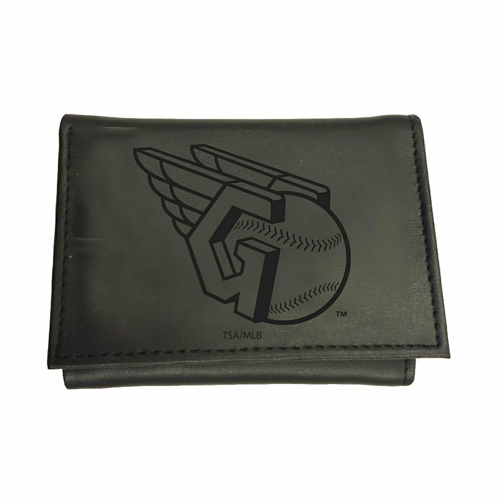Cleveland Guardians Tri-Fold Wallet Black, MLB, Home