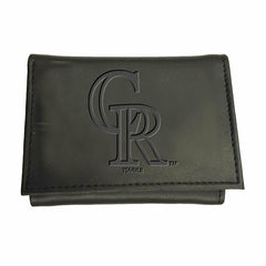 Colorado Rockies Tri-Fold Wallet Black, MLB, Home