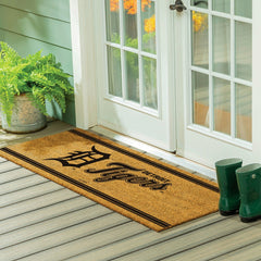 Detroit Tigers Extra Large One Color Coir Mat, 60"x24", MLB
