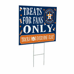 Houston Astros Yard Sign, Halloween Treats for Fans, MLB, Home