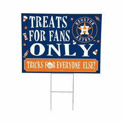 Houston Astros Yard Sign, Halloween Treats for Fans, MLB, Home