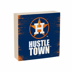 Houston Astros Plock, Down Home Fans, 6x6, MLB, Home