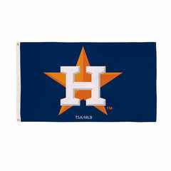 Houston Astros Single Sided Flag w/ 2 Grommets, 3'x5', MLB, Home