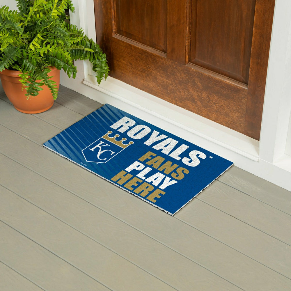 Kansas City Royals Fan Mat, 28"x16", MLB