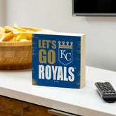 Kansas City Royals Plock, Down Home Fans, 6x6, MLB, Home
