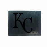 Kansas City Royals Front Pocket Wallet w/ RFID Blocking Black, MLB, Home