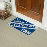 Kansas City Royals PVC Mat COLOR Home of a Fan, MLB