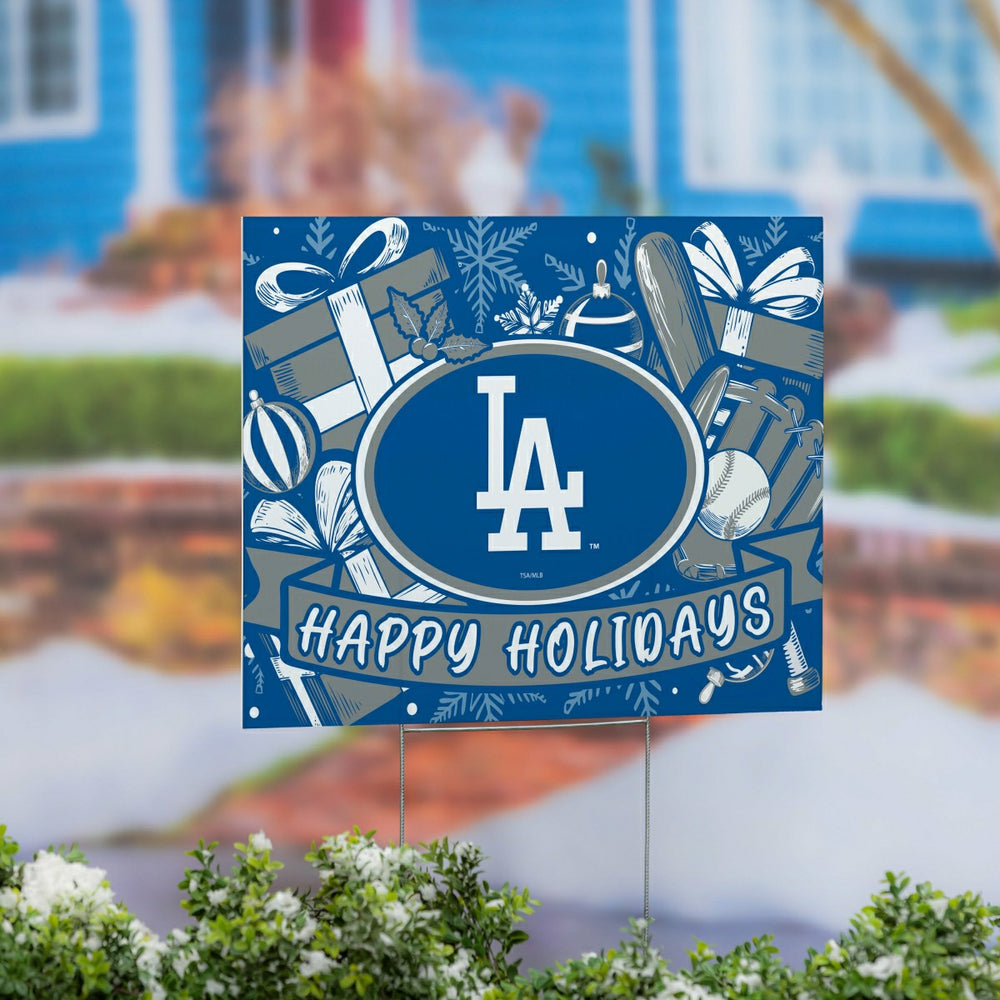 Los Angeles Dodgers Yard Sign, Holiday, MLB, Home