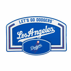 Los Angeles Dodgers USA Embossed Steel Wall Sign, 11" x 17", MLB, Home