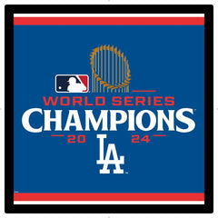 Los Angeles Dodgers 23"H x 23"L LED Wall Decor, Edgelite, Square, WS24, MLB