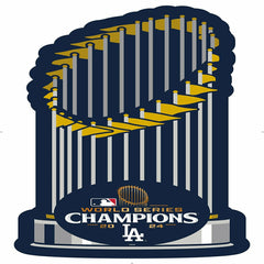 Los Angeles Dodgers LED Wall Decor, Edgelite, WS24 Champions, Trophy S, MLB