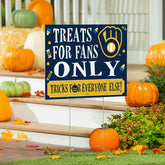 Milwaukee Brewers Yard Sign, Halloween Treats for Fans, MLB, Home