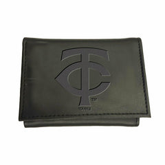 Minnesota Twins Tri-Fold Wallet Black, MLB, Home