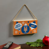 New York Mets Holiday Wood Wall Sign, 6x11, MLB, Home