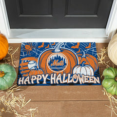 New York Mets Halloween PVC Mat, 28"x16", MLB