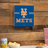 New York Mets Wood Wall Sign, 12x12, MLB, Home