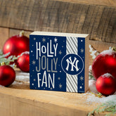 New York Yankees Block, Holiday, 6x6, MLB, Home