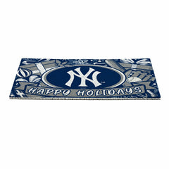 New York Yankees Holiday PVC Mat, 28"x16", MLB