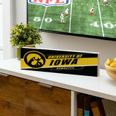 University of Iowa Mantle Sign, Down Home Fans, 5x18, Sale, Collegiate, Home