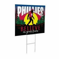Philadelphia Phillies Yard Sign, Bigfoot, MLB, Home