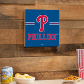 Philadelphia Phillies Wood Wall Sign, 12x12, MLB, Home