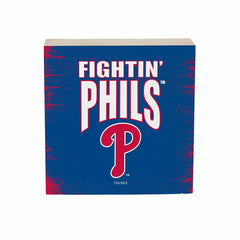 Philadelphia Phillies Plock, Down Home Fans, 6x6, MLB, Home