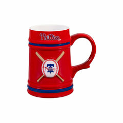 Philadelphia Phillies Ceramic Stein Cup, 24oz, MLB, Home