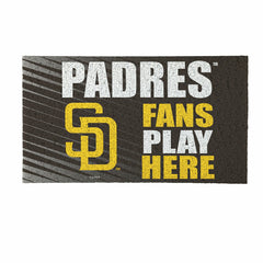 San Diego Padres Fan Mat, 28"x16", MLB