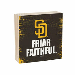 San Diego Padres Plock, Down Home Fans, 6x6, MLB, Home
