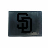 San Diego Padres Front Pocket Wallet w/ RFID Blocking Black, MLB, Home