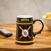 San Diego Padres Ceramic Stein Cup, 24oz, MLB, Home