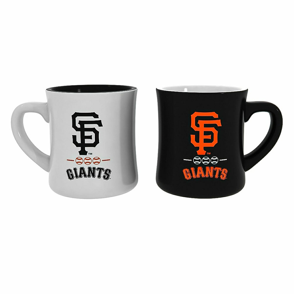 San Francisco Giants 10oz Ceramic Cup Set, 2pc, MLB, Home