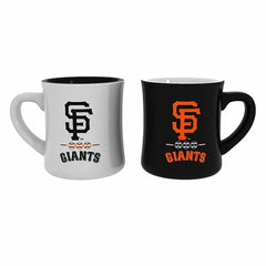 San Francisco Giants 10oz Ceramic Cup Set, 2pc, MLB, Home