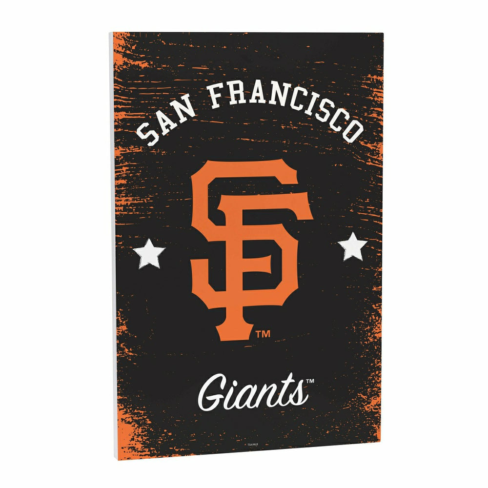 San Francisco Giants Wood Wall Sign, 16x24, MLB, Home