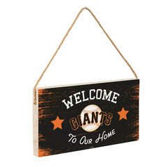 San Francisco Giants Wood Wall Sign, 6x11, MLB, Home