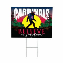 St Louis Cardinals Yard Sign, Bigfoot, MLB, Home