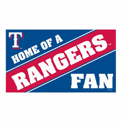 Texas Rangers PVC Mat COLOR Home of a Fan, MLB