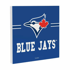 Toronto Blue Jays Wood Wall Sign, 12x12, MLB, Home