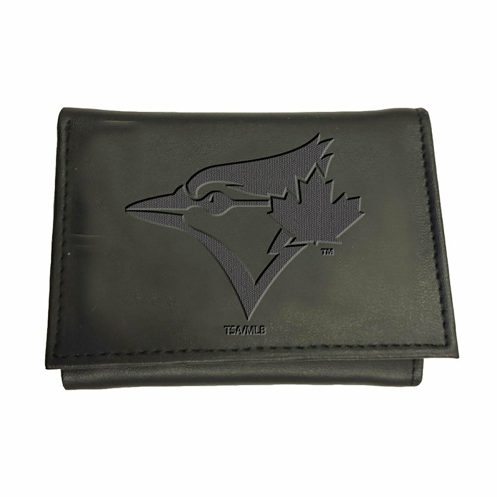 Toronto Blue Jays Tri-Fold Wallet Black, MLB, Home