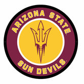 LED Wall Decor, Round, Arizona State University, Collegiate, Home