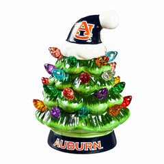 4" Mini LED Tabletop Christmas Tree, Set of 2, Auburn University, Collegiate, Home